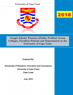 Google Scholar Presence 2018
